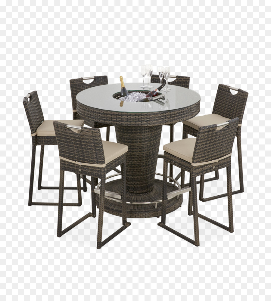 Juego De Comedor Al Aire Libre，Mesa PNG