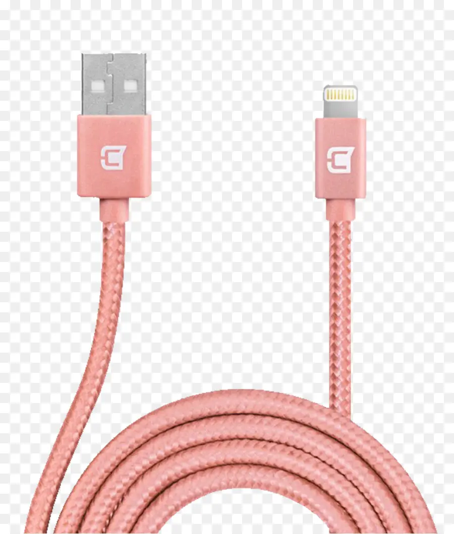 Cables Usb，Naranja PNG