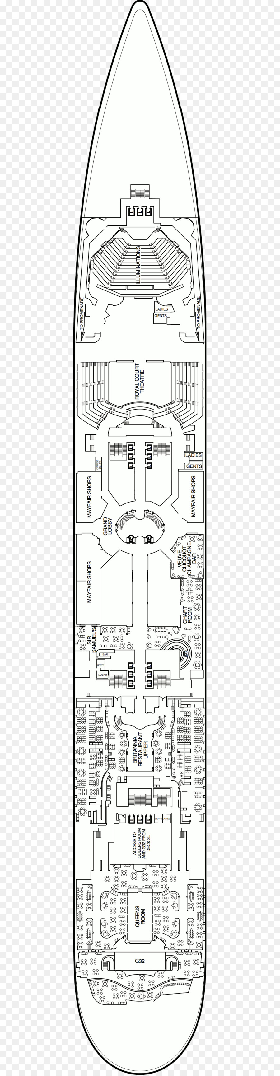 La Reina María，Rms Queen Mary 2 PNG