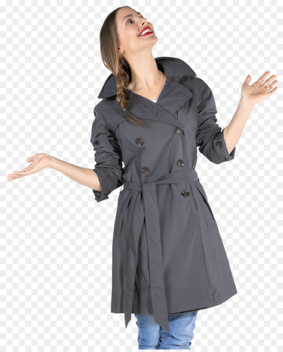 Mujer En Abrigo，Moda PNG