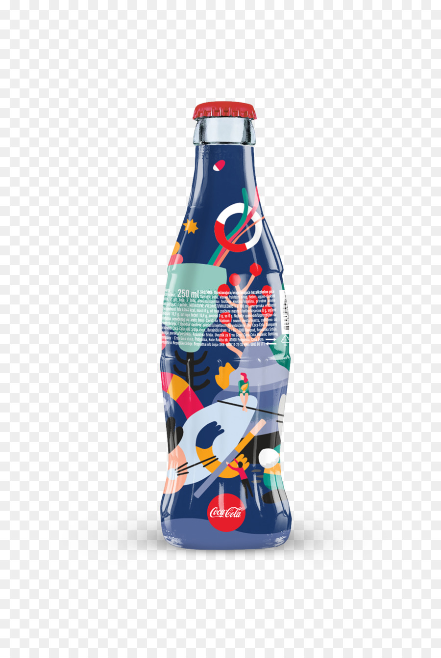 Botella De Coca Cola，Soda PNG