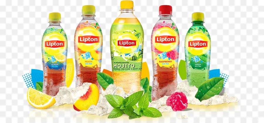 Botellas Lipton，Té PNG