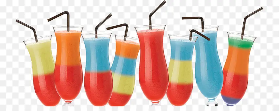 Bebidas Coloridas，Pajitas PNG