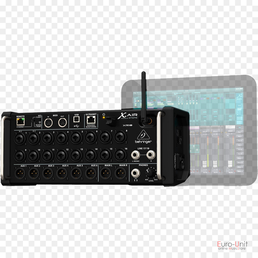 Behringer X Aire Xr18，Micrófono PNG