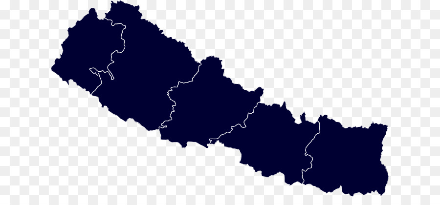 Mapa De Nepal，País PNG