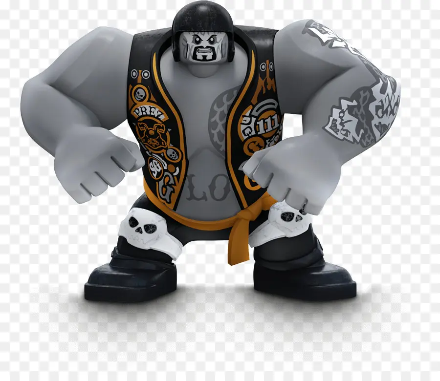 Figura De Luchador Gris，Figura De Acción PNG