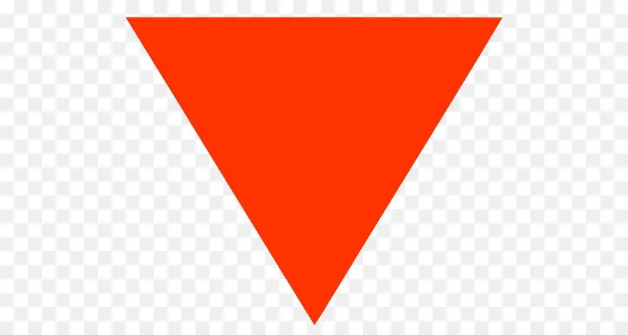 Triángulo Rojo，Símbolo PNG