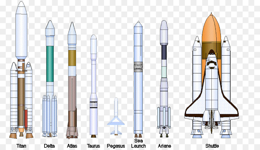 Varios Cohetes，Espacio PNG