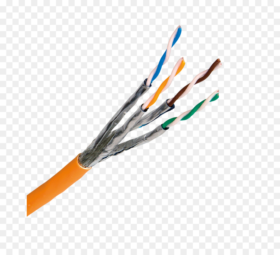 Los Cables De Red，Clase F Cable PNG