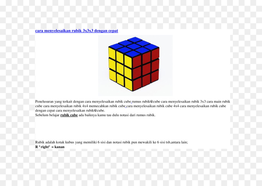 El Cubo De Rubik，Ilustrado Junior Diccionario De Matemáticas PNG