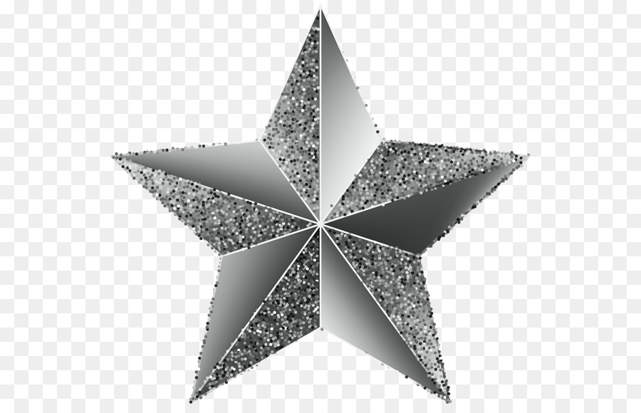 Estrella Plateada，Metálico PNG