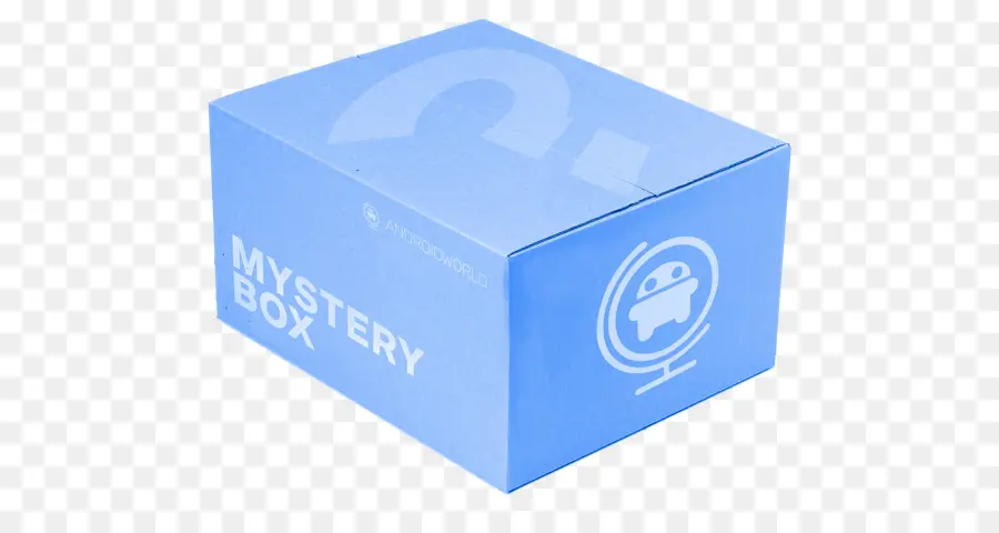 Caja Misteriosa，Azul PNG