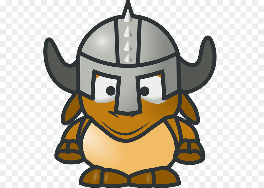 Vikingo De Dibujos Animados，Casco PNG