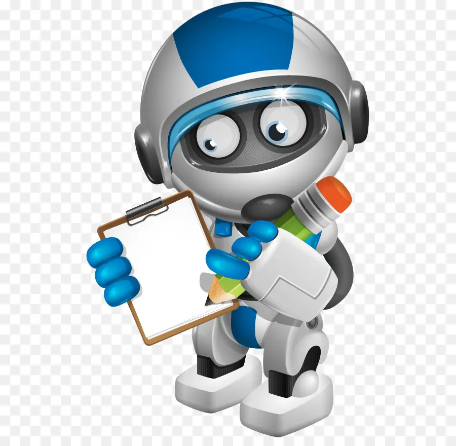 Robot De Dibujos Animados，Lindo PNG