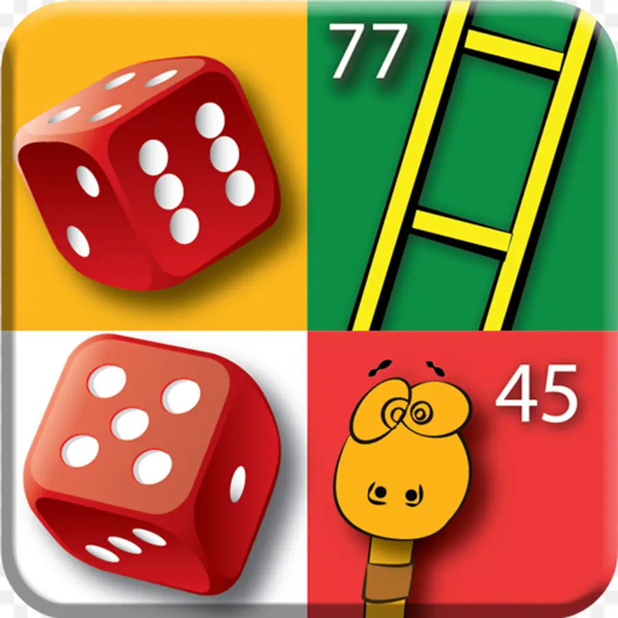 Dados Y Escalera，Juego De Mesa PNG