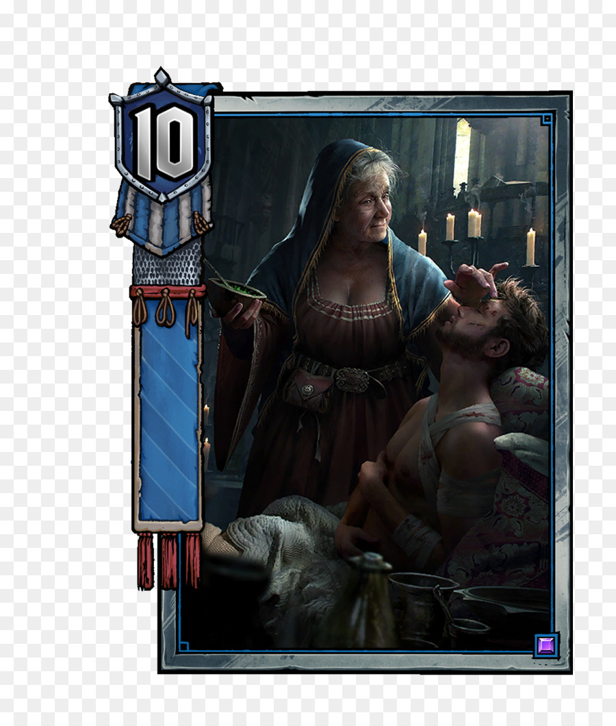 Gwent The Witcher Juego De Cartas，Nenneke PNG