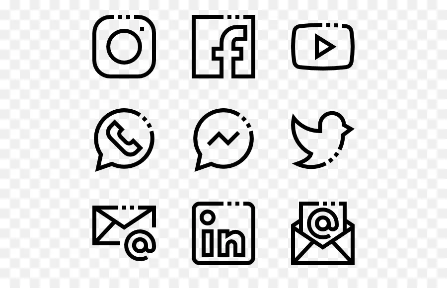 Iconos De Redes Sociales，Social PNG