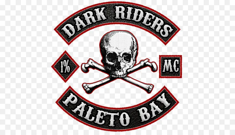 Dark Riders Club De Motociclismo，Parche PNG