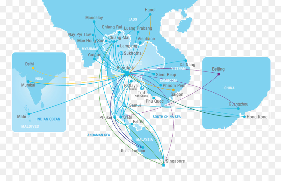 Mapa，La Aerolínea PNG