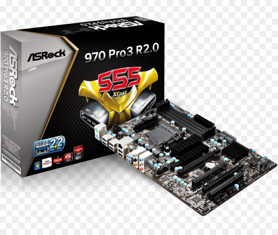 Zócalo Am3，Asrock 970 Pro3 PNG