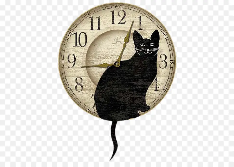 Reloj De Gato，Tiempo PNG