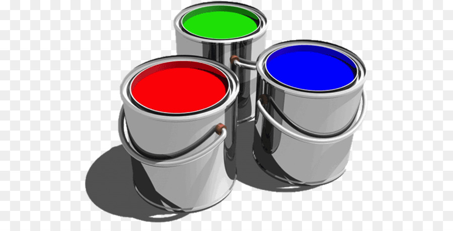 Latas De Pintura，Bandera PNG