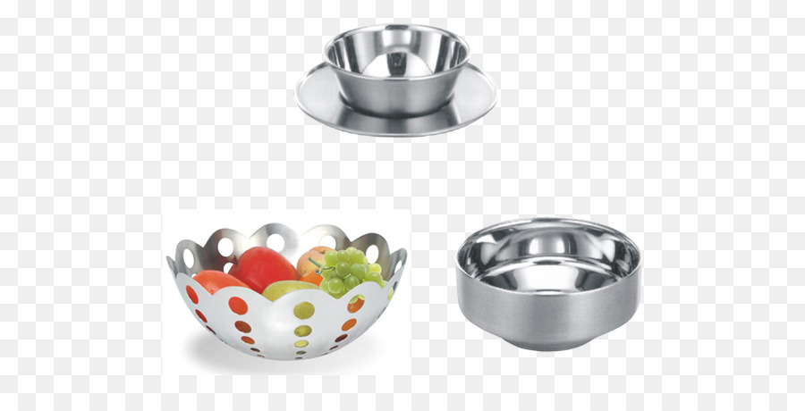 Bowl，Frying Pan PNG