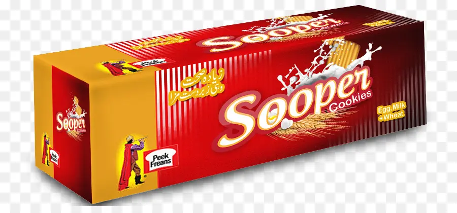 Galletas Sooper，Caja PNG