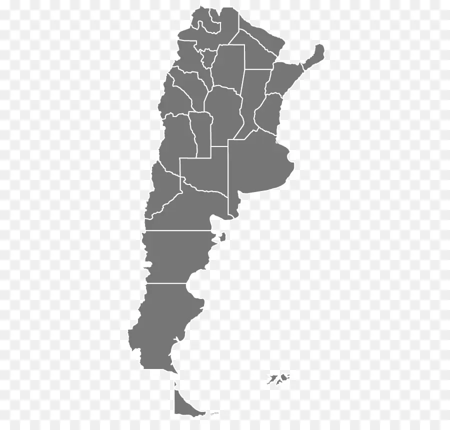 Argentina，Mapa PNG