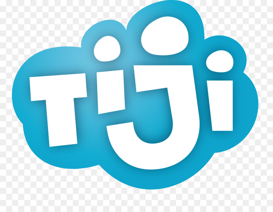 Logotipo De Tiji，Azul PNG