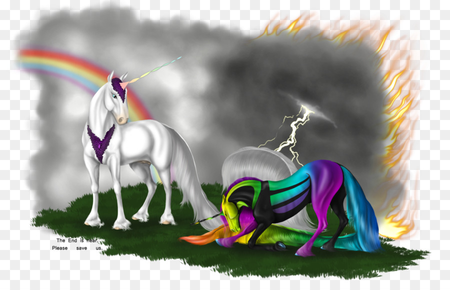 Unicornios，Arcoíris PNG