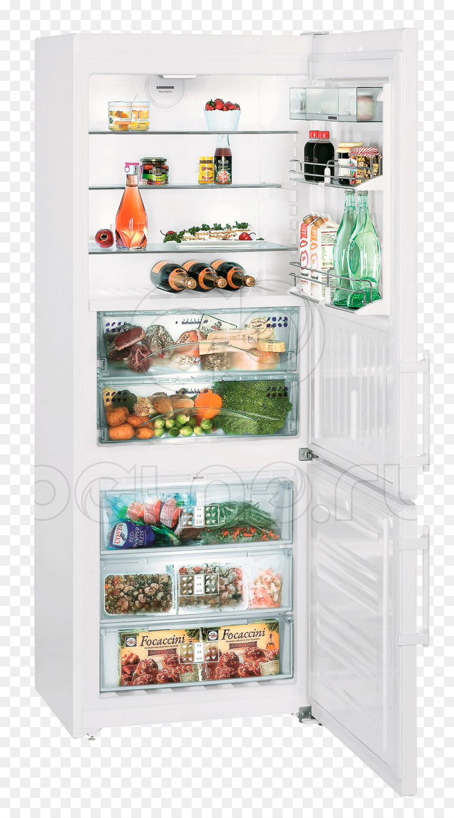 Refrigerador，Abierto PNG