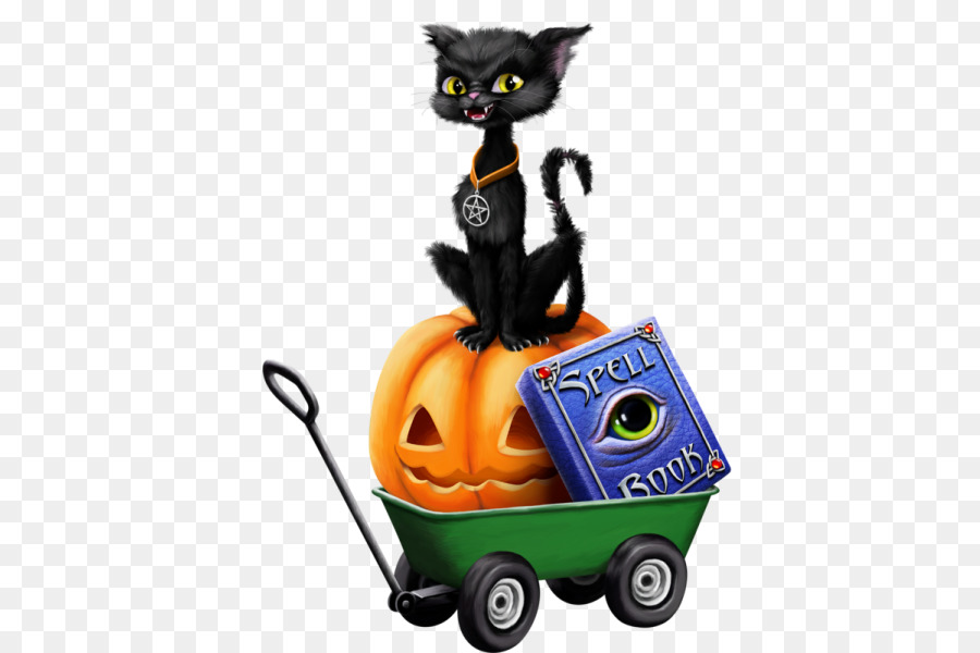 Gato，Halloween PNG