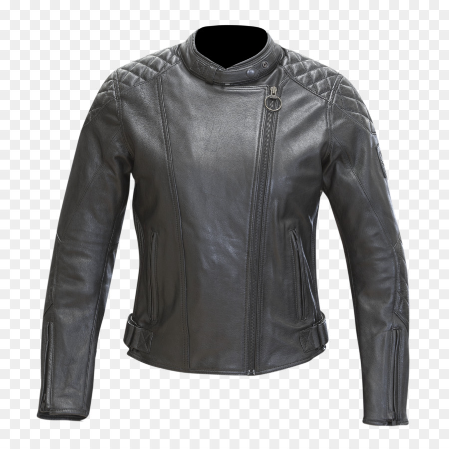 Chaqueta De Cuero Negra，Ropa De Calle PNG