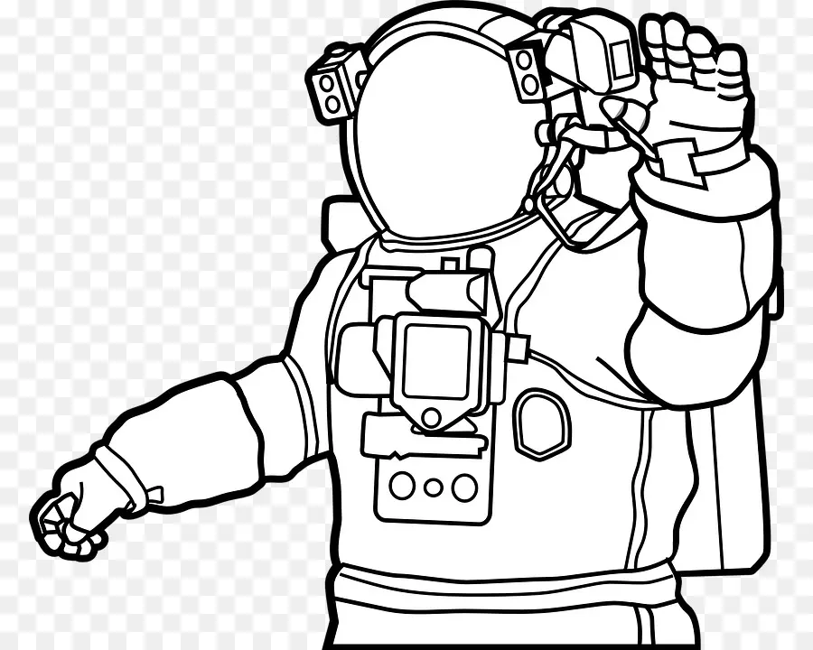 Traje Espacial，Astronauta PNG