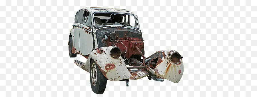 Coche Oxidado，Viejo PNG