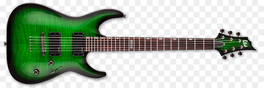 Sevenstring Guitarra，Esp Guitarras PNG