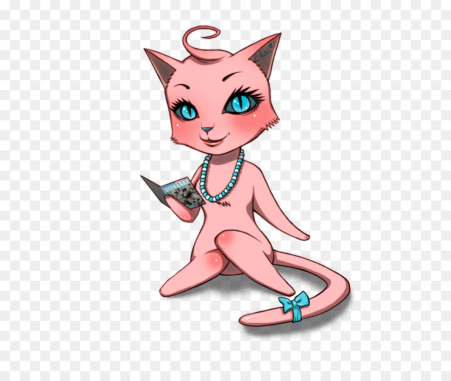 Gato Rosa，Lindo PNG