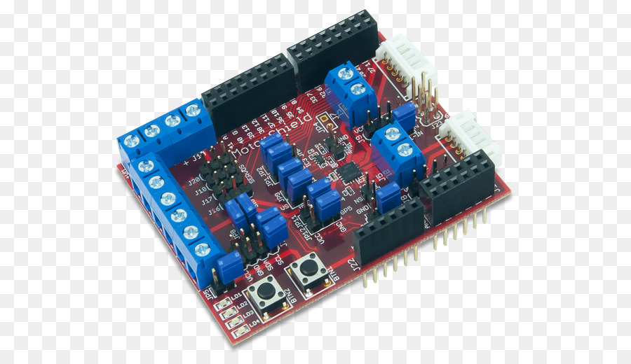 Microcontrolador，Motor Eléctrico PNG