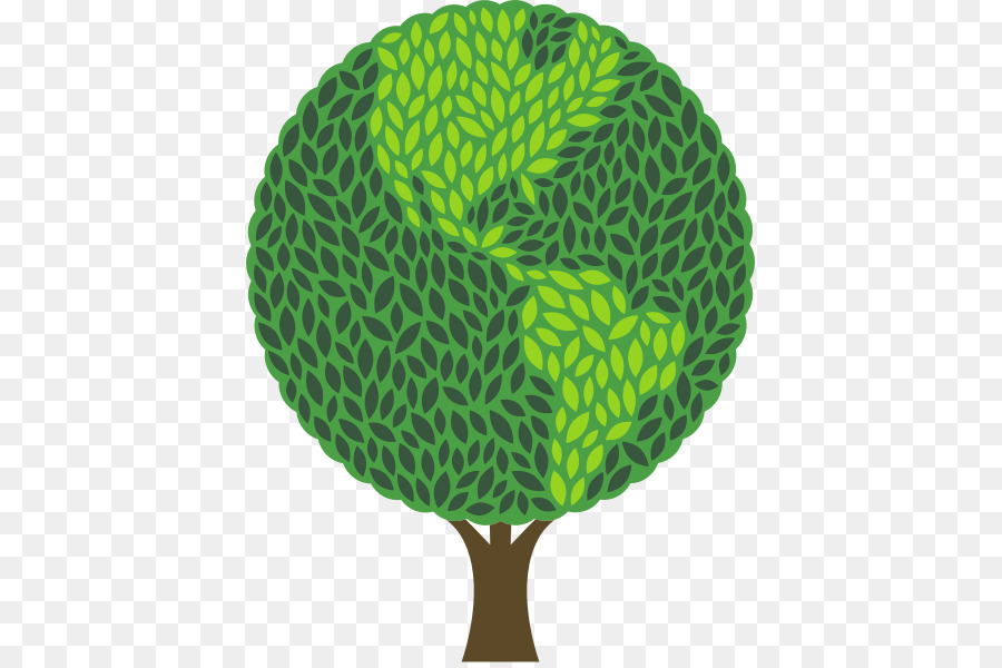 árbol Verde，Hojas PNG