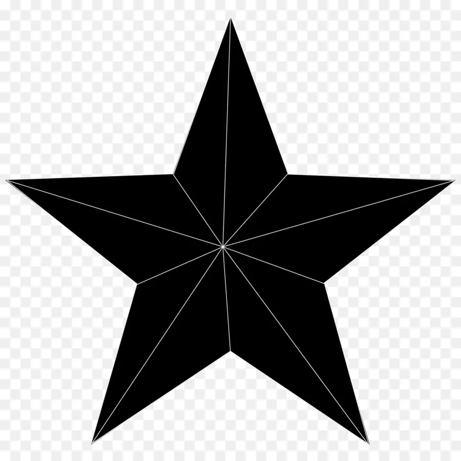 Estrella，Black Star PNG