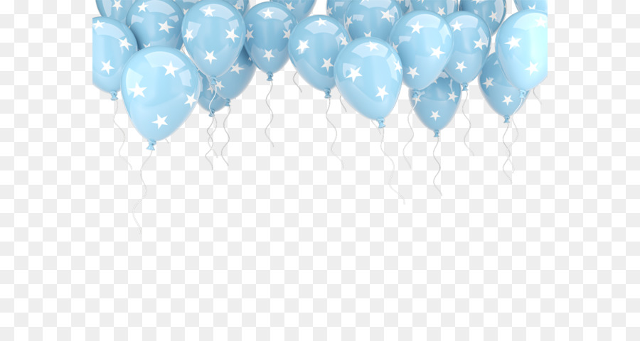 Globos Azules，Estrellas PNG