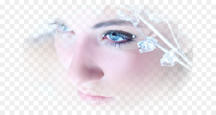 Belleza De Invierno，Ojos Azules PNG