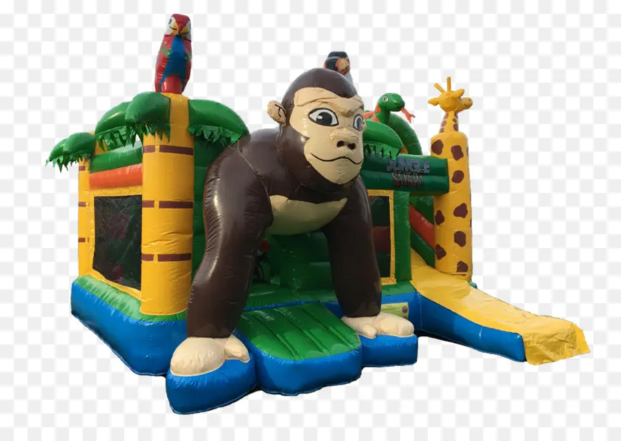 Gorila Inflable，Casa De Rebote PNG