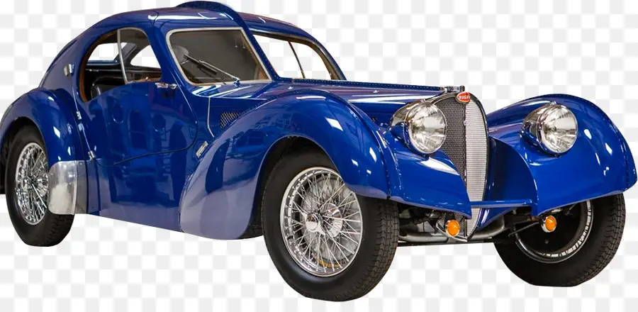 Coche De época Azul，Clásico PNG