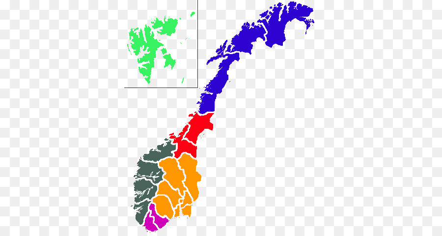 El Norte De Noruega，El Oeste De Noruega PNG