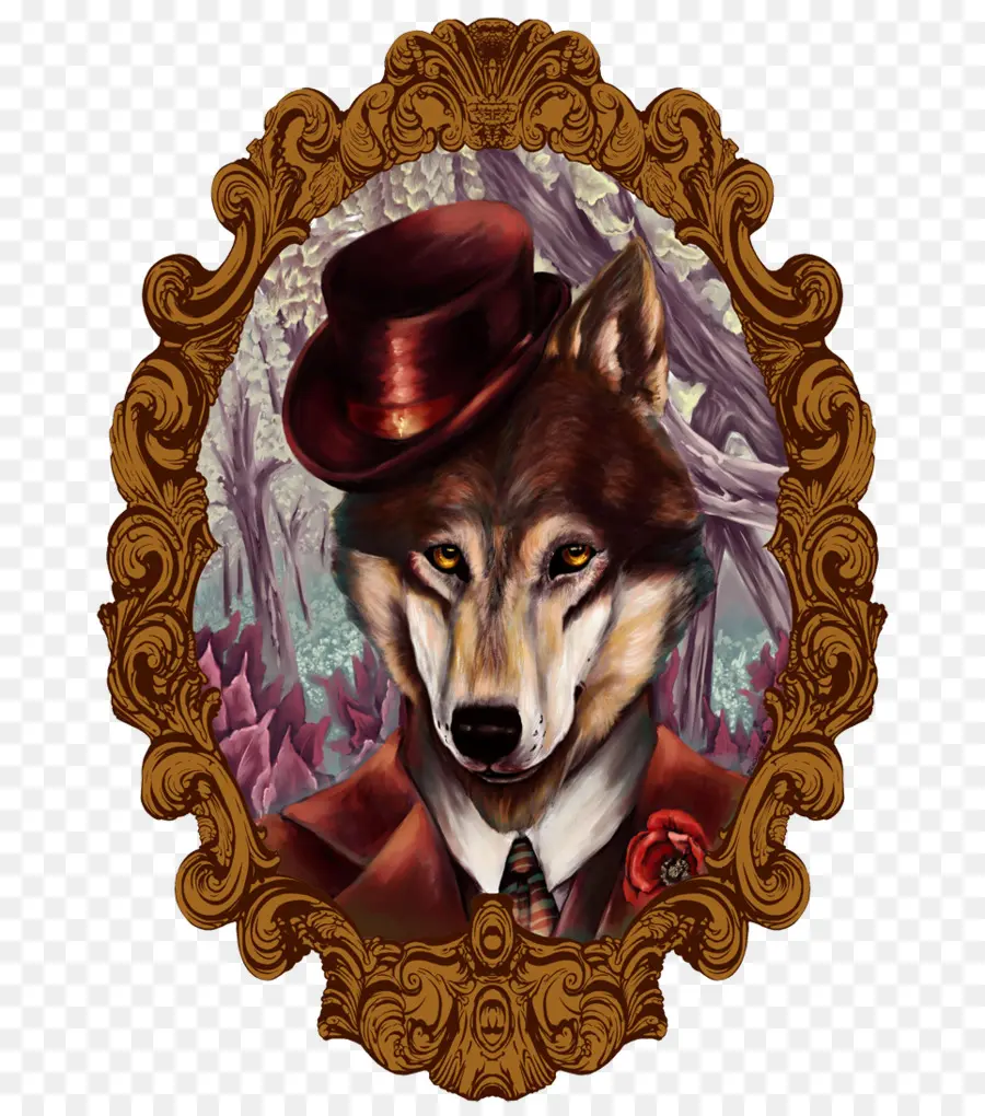 Lobo En Traje，Animal PNG