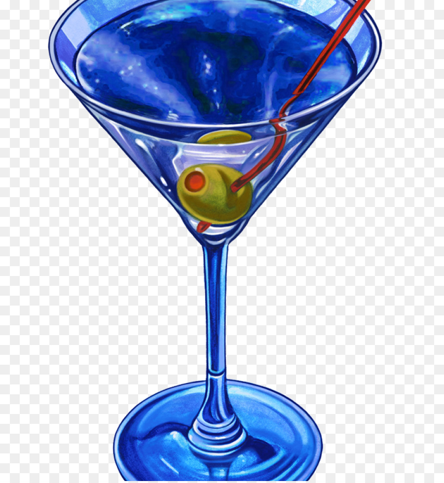 Blue Hawaii，Martini PNG