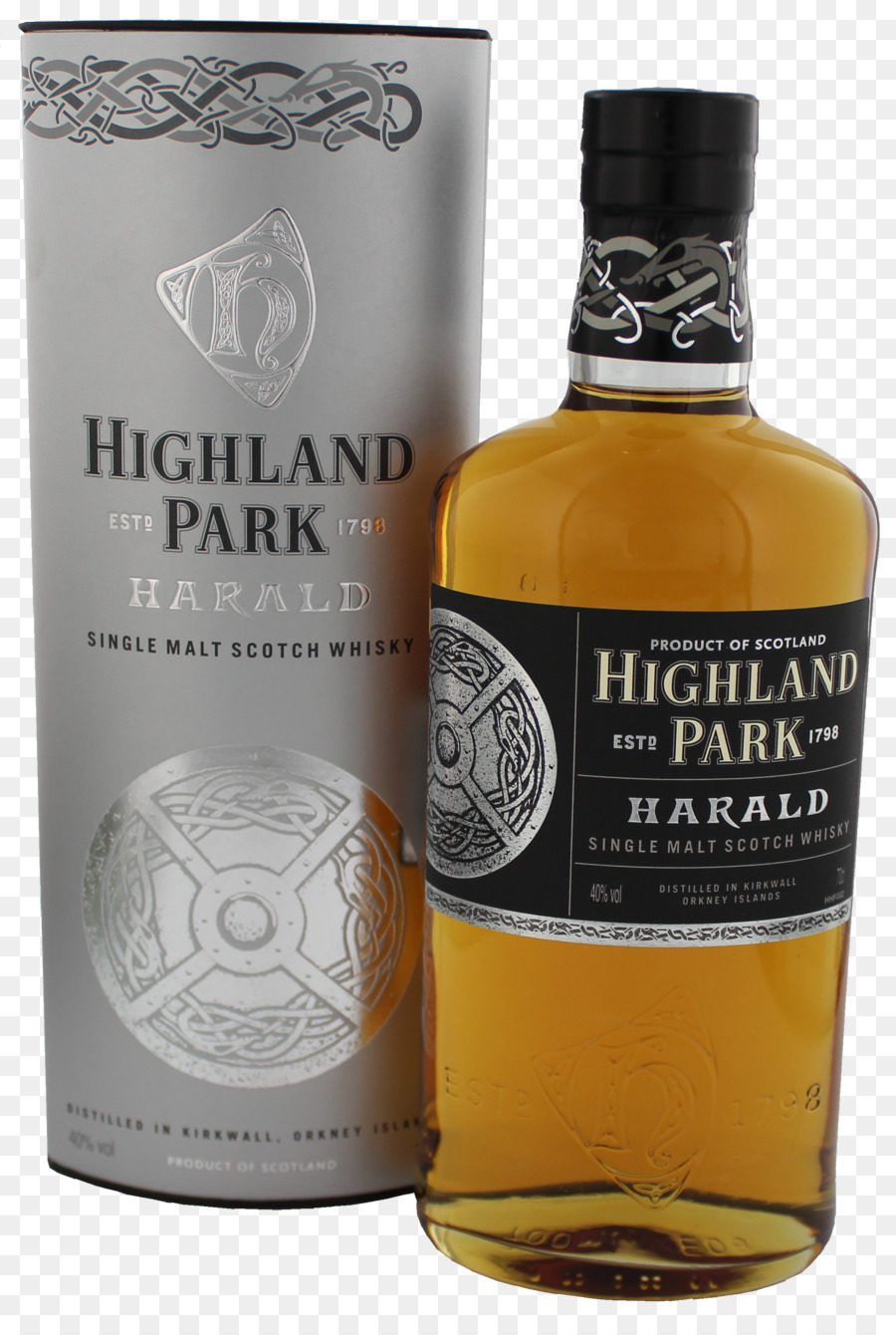 Whisky De Malta Individual，Destilería Highland Park PNG