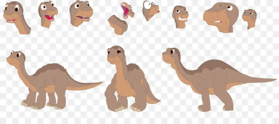 Dinosaurio，Animación PNG